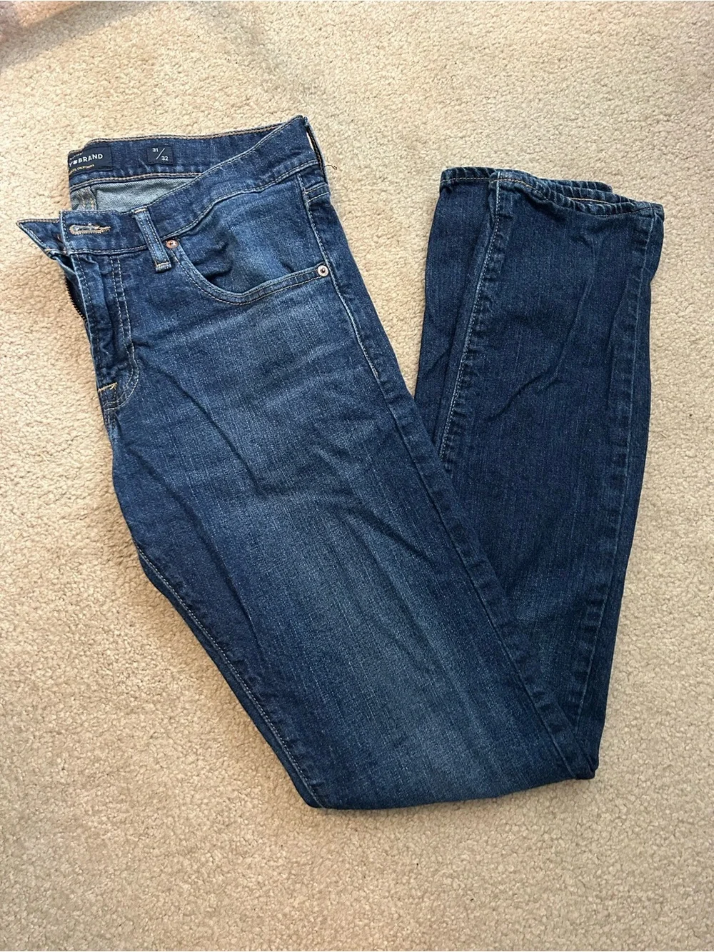 Lucky Brand Dark Blue Skinny Jeans
